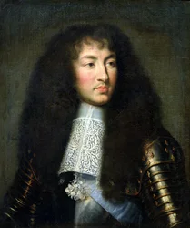 Porträtt av Ludvig XIV (1638-1715)
